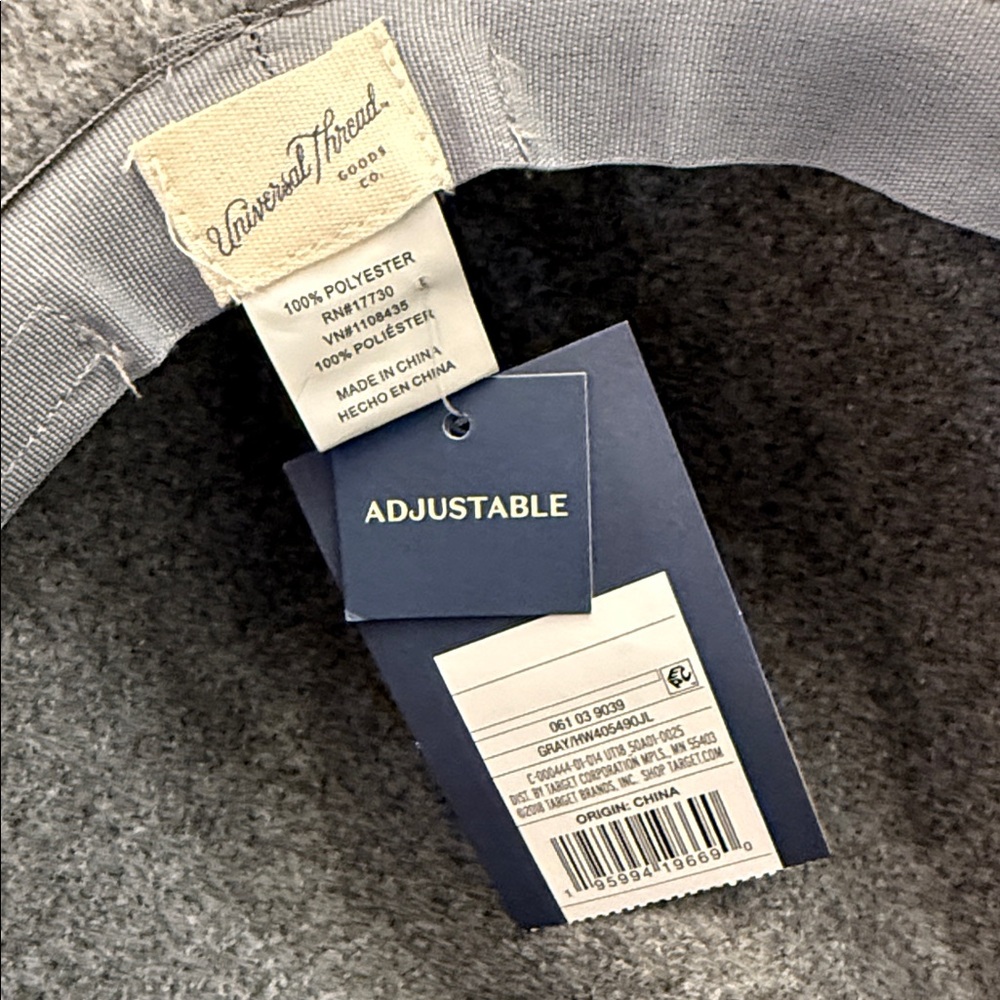 UGrey Felt Wide-Brim Fedora Hat - Picture 3 of 3